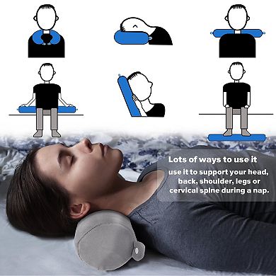Twist Memory Foam Travel Pillow Neck Support