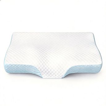 Memory Foam Pillow Neck Adjustable Washable Cover Side Sleepers