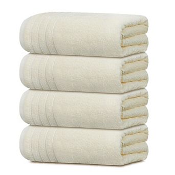 4 Pack Extra Large Bath Towels Super Soft Absorbent Quick Dry 30x60