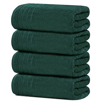 4 Pack Extra Large Bath Towels Super Soft Absorbent Quick Dry 30x60