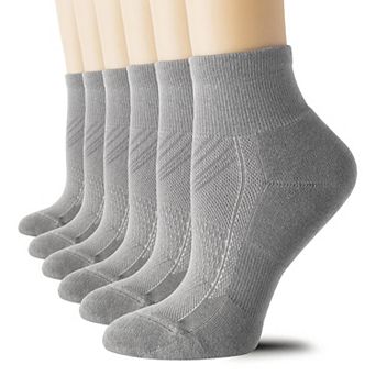 6 Pair Women's Running Ankle Socks Athletic Cushioned