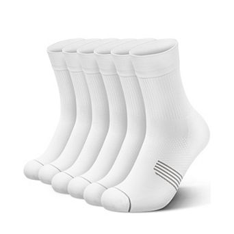 3 Pairs Compression Socks Athletic Cushion Arch Support Hiking Cycling