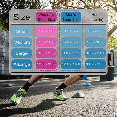 4-pairs Cushioned Compression Sport Quarter Socks Unisex