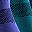 Aqua Green Royal Blue