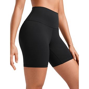 Biker Shorts 6" High Waisted Workout Running Volleyball Spandex