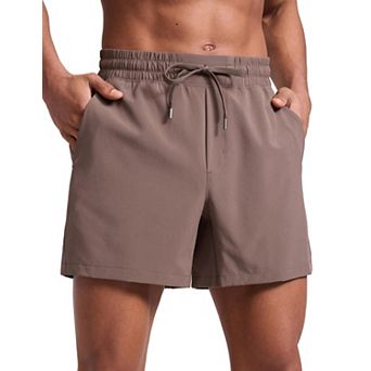 Men's Workout Shorts 5" Lightweight Quick Dry Gym Running Pockets