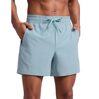 Men's Workout Shorts 5" Lightweight Quick Dry Gym Running Pockets