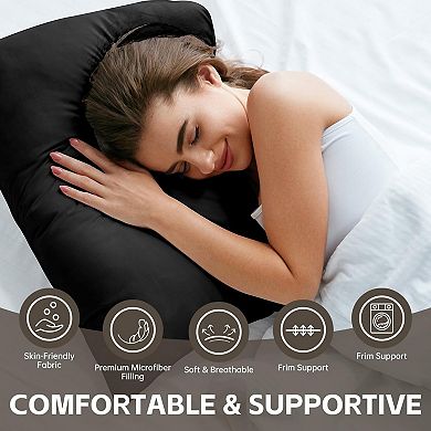 4pack Sleeping Pillow Covers Side Sleepers