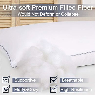 2pack Pillow Cover Side Sleepers Top-endfiber