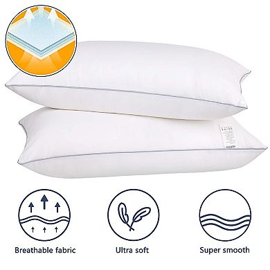 2pack Pillow Cover Side Sleepers Top-endfiber
