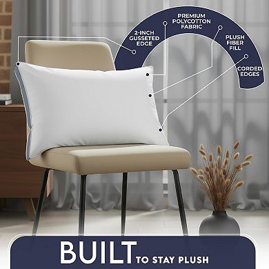 2 Pack Sleeping Soft Fluffy Down Alternative Hotel Gusseted Side Sleepers