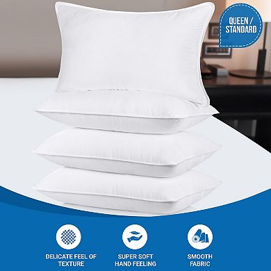 4 Pack Sleeping Pillow Side Sleepers