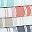 Aqua Orange Beige Blue