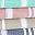 Aqua Pink Beige Navy