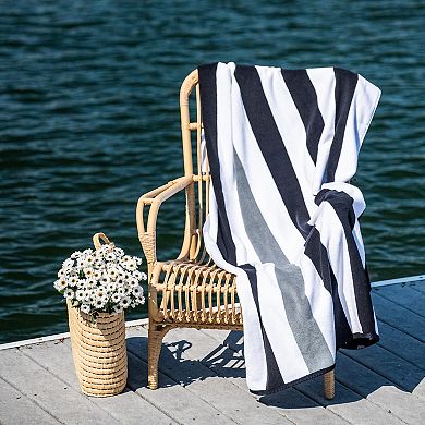 Laguna Beach Striped Cabana Towel 70" x 30"