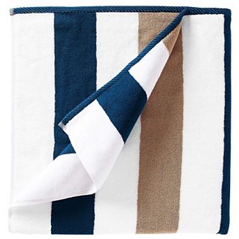 Laguna Beach Striped Cabana Towel 70" x 30"