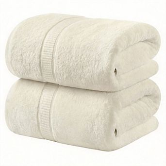 Luxurio Bath Sheet Ring Spun Cotton Towel 35x70