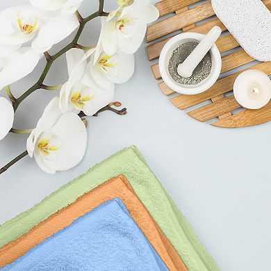 Washcloths Extra Absorbent Soft Quick Dry Face Towels 12" x 12"