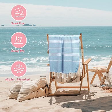 Beach Towel Soft Sand Free Quick Dry Lightweight Bath 36"x71"