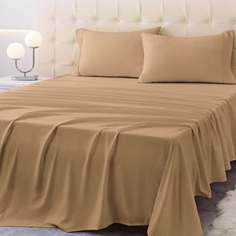 3 pc Twin Bed Sheet Set Softfiber Deep Pockets Wrinkle-free Hotel-quality