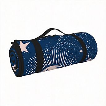 80"x80" Gothic Picnic Blanket Waterproof Outdoor Mat Square