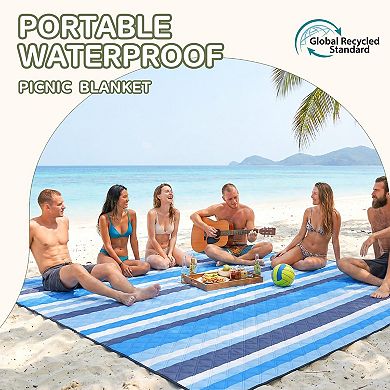 80"x80" Waterproof Beach Picnic Mat Registry Gift