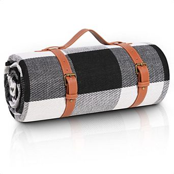 80"x 80" Picnic Blanket Waterproof Foldable Beach Outdoor Camping Park