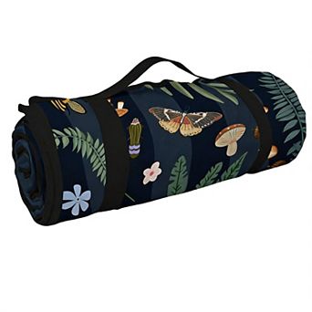 60"x80"Mushroom Picnic Blanket Waterproof Foldable Outdoor Beach Camping Park