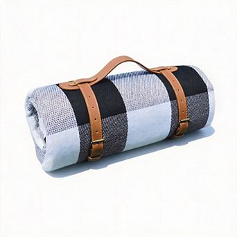 79"x79" Picnic Blanket Waterproof Foldable Beach Outdoor Camping Park