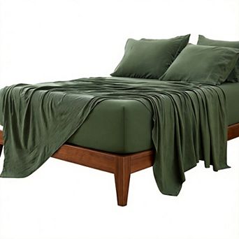 6 pc Deep Pocket King Sheet Set Ultra-soft Breathable Hotel Bedding