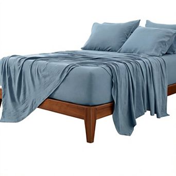 4 pc Twin Deep Pocket Sheets Ultra-soft Breathable Hotel Bedding