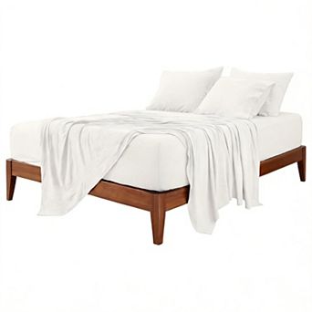 4 pc Twin Deep Pocket Sheets Ultra-soft Breathable Hotel Bedding