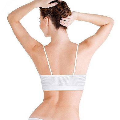 6-Pack Women's Bralettes Padded Sports Bras