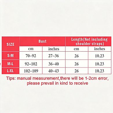 6-Pack Women's Bralettes Padded Sports Bras
