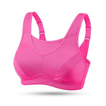 High Impact Sports Bra Women Non Padded Wirefree Workout