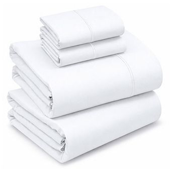Percale Sheets Full Size Deep Pocket 4 pc Set