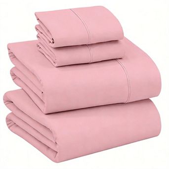 4 pc Ton Percale Sheets Queen Crisp Breathable Hotel Set