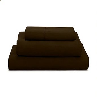 3 pc Twin XL Sheet Set Dorm Soft Breathablefiber College Fitted Flat