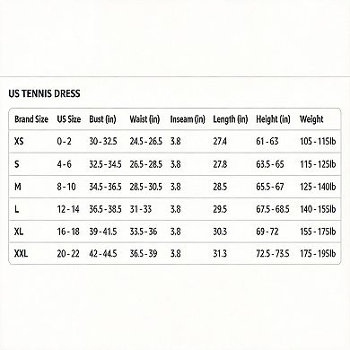 Tennis Dress Athletic Built-in Bra Shorts Pockets Golf Workout