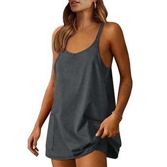 Women Tennis Dress Workout Mini Built-in Shorts