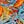 Floral Blue Yellow