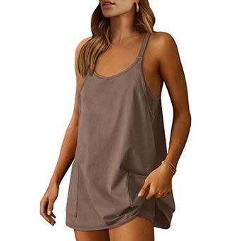 Women Tennis Dress Workout Mini Built-in Shorts
