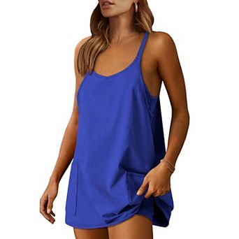 Women Tennis Dress Workout Mini Built-in Shorts