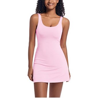 Women's Tennis Dress Built-in Shorts Pockets Athletic Golf Sports