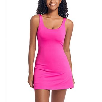 Women's Tennis Dress Built-in Shorts Pockets Athletic Golf Sports