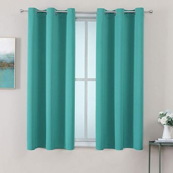2 Panels Grommet Blackout Curtains Thermal Bedroom Living 38"W x 54"L