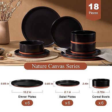 Porcelain Dinnerware Set Ceramic Plates Dishes