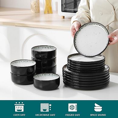 Reactive Glaze Dinnerware Set