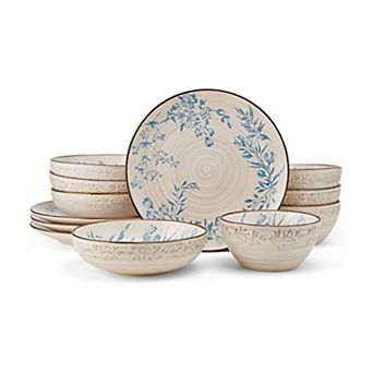 Dinnerware Set Service Multicolor