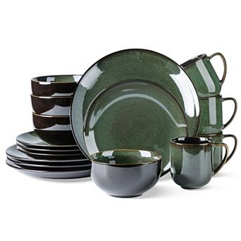 Ceramic Dinnerware Set Reactive Glaze Chip Resistant
